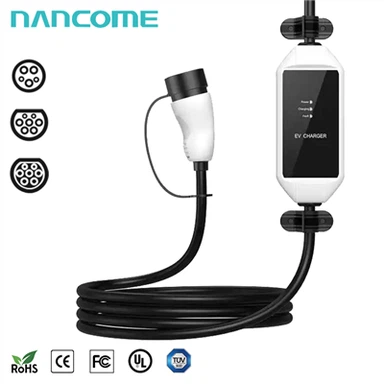 شارژر دیواری EV صفحه نمایش LCD خانگی