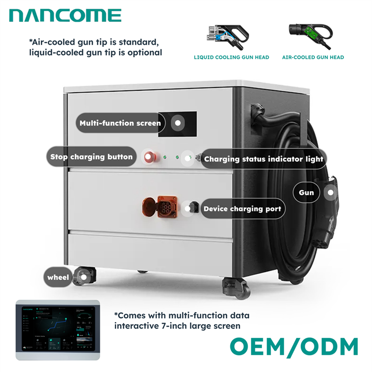 30kw mobile ev charger